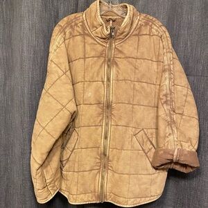 Free people Dolman Quilted Jacket NWOT